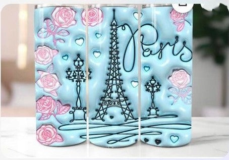 Water Bottle 750ml - Premium Aluminium Paris Design