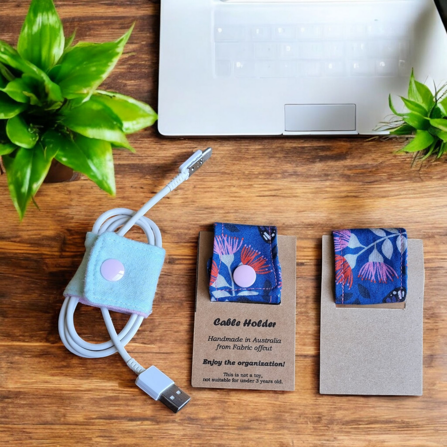 Cable Holder Organiser - Prevent Tangled Wires Keep Cords Tidy On-the-Go