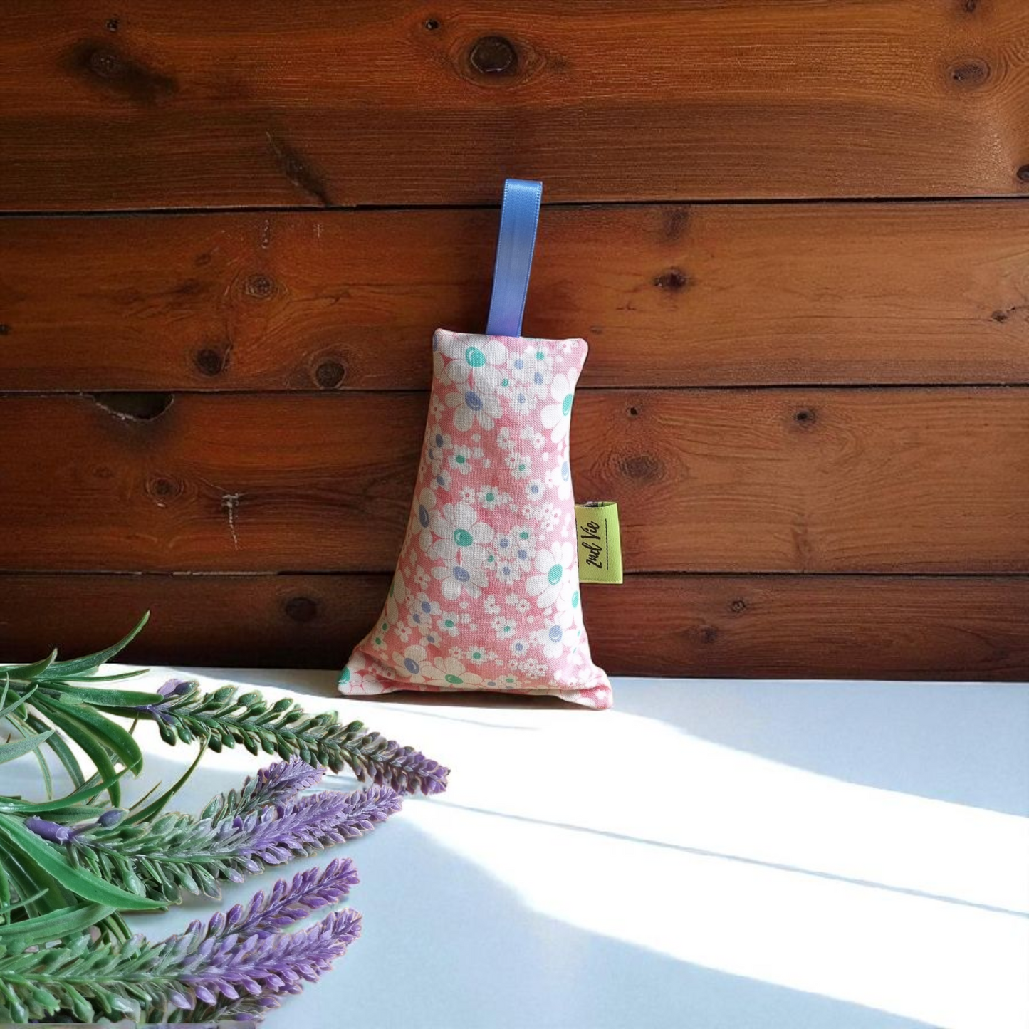 Lavender Dried Flower Sachets Bag - Hanging - Handmade Natural Fragrance