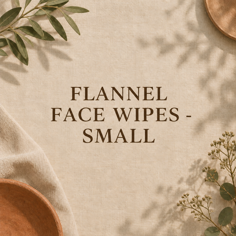 Flannel Face Wipes - Small