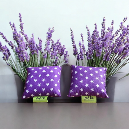 Lavender Dried Flower Sachets Bag - Square