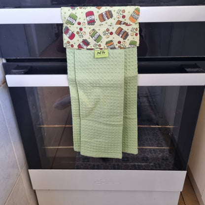 Hanging Tea Towel - Pantry Jars