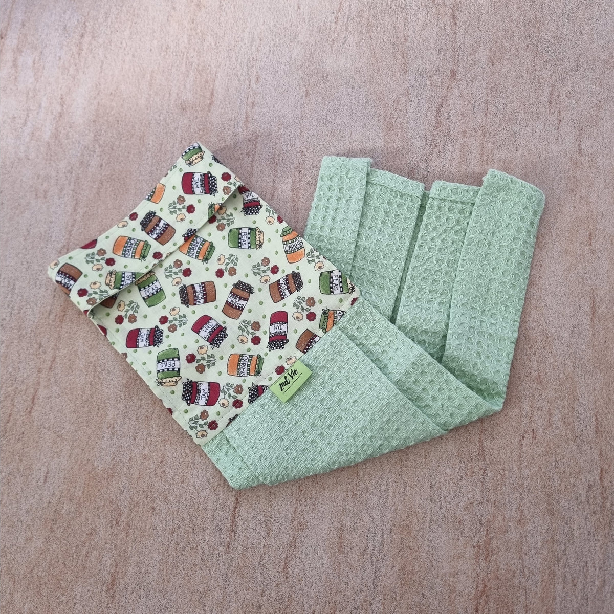 Hanging Tea Towel - Pantry Jars