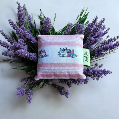 Lavender Dried Flower Sachets Bag - Square