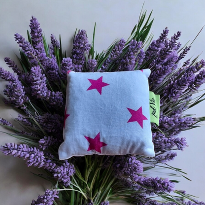 Lavender Dried Flower Sachets Bag - Square