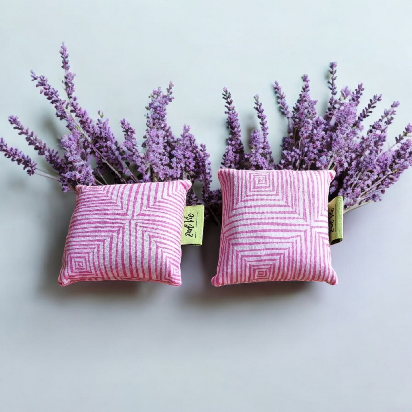 Lavender Dried Flower Sachets Bag - Square