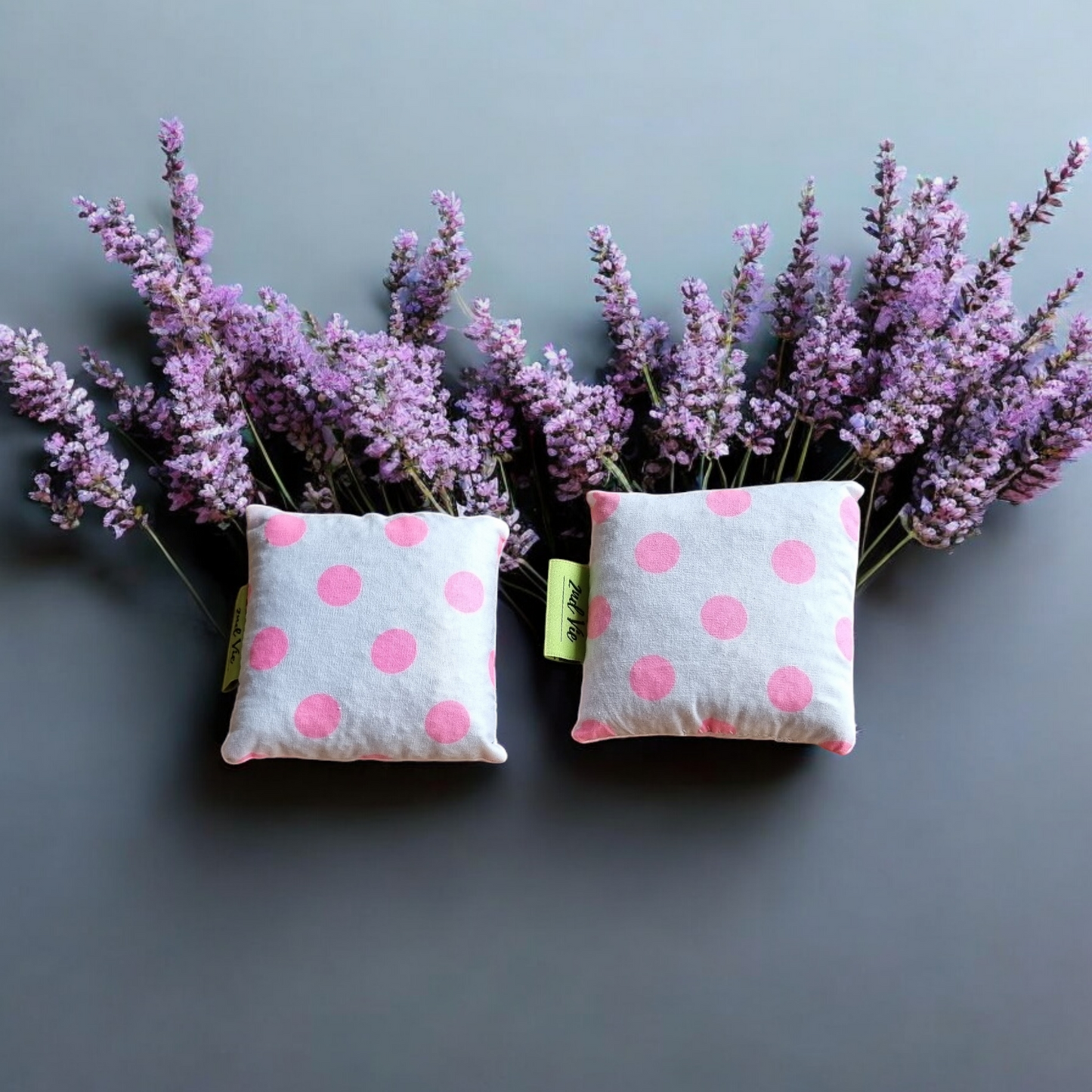 Lavender Dried Flower Sachets Bag - Square