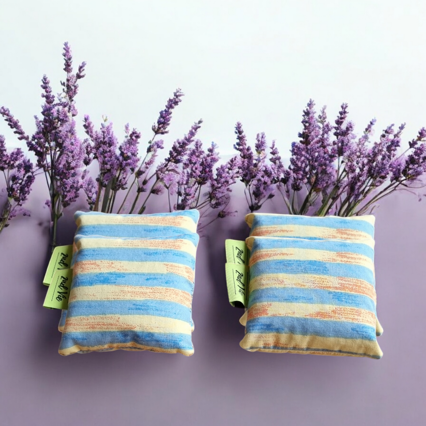 Lavender Dried Flower Sachets Bag - Square