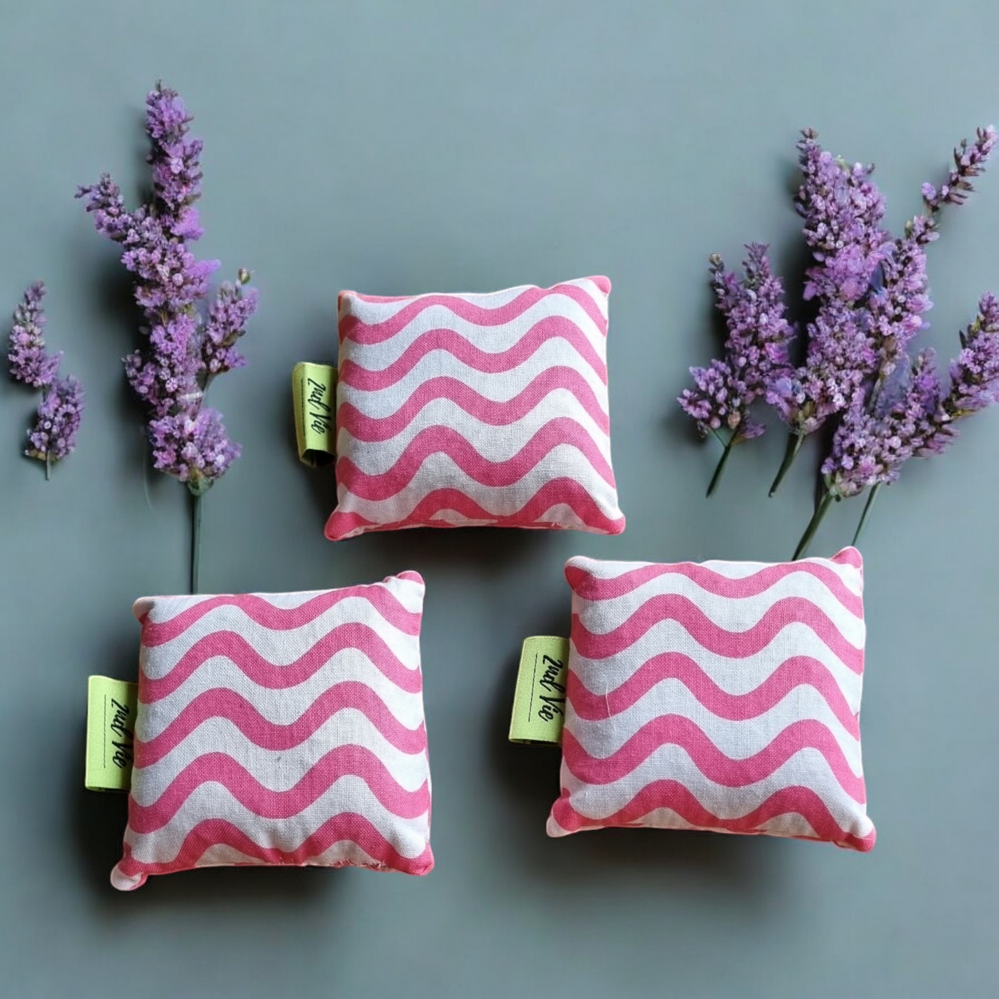 Lavender Dried Flower Sachets Bag - Square