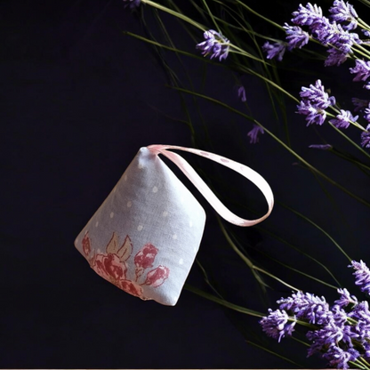 Lavender Dried Flower Sachets Bag - Pyramid