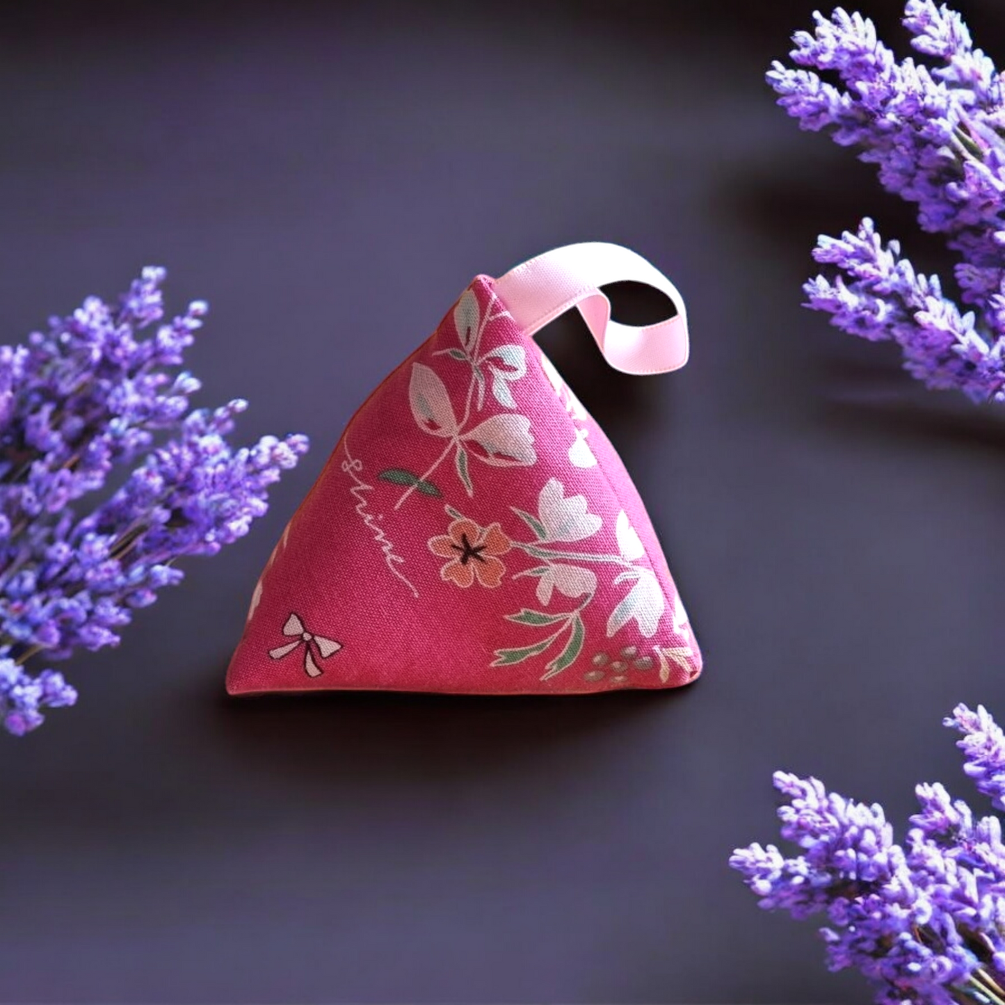 Lavender Dried Flower Sachets Bag - Pyramid