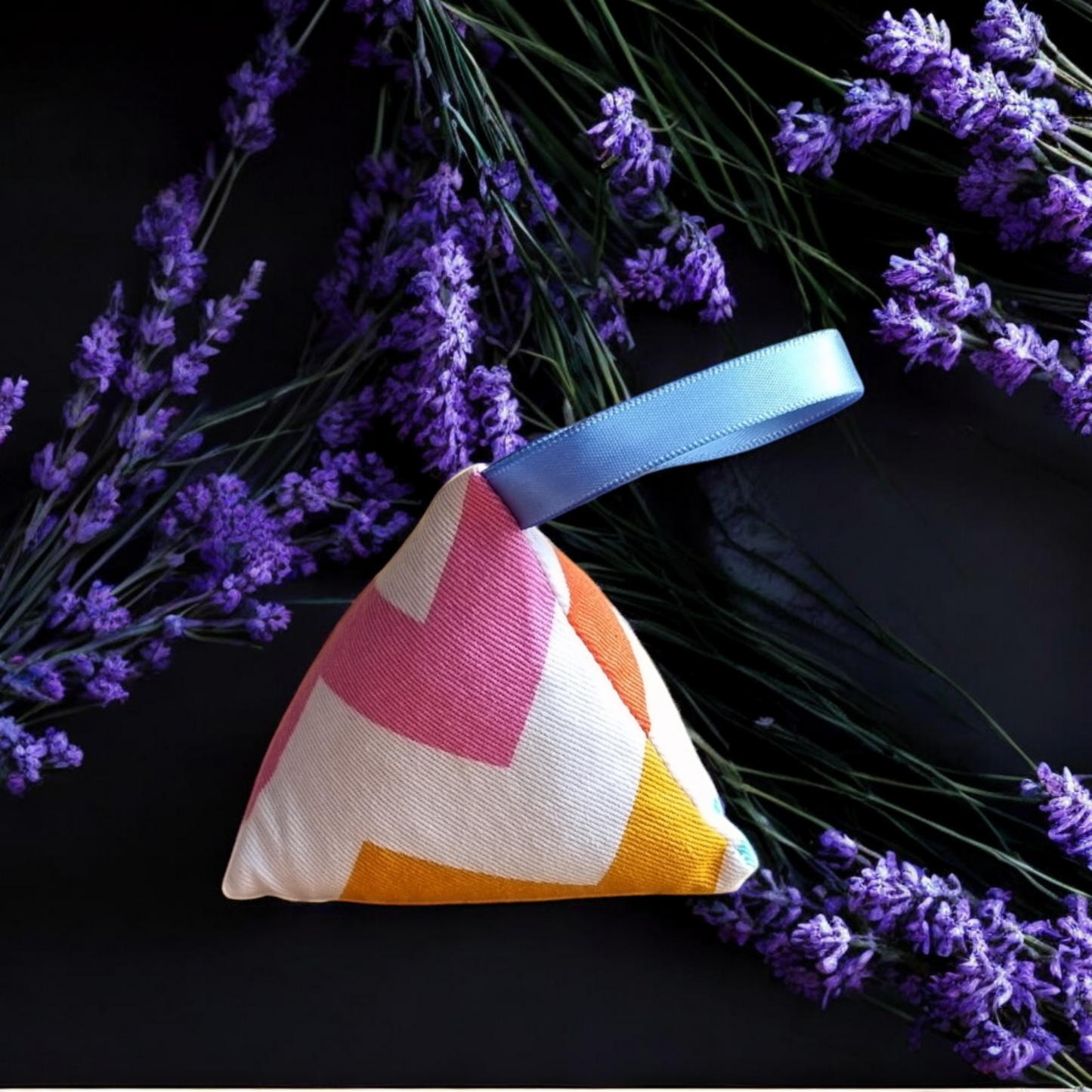 Lavender Dried Flower Sachets Bag - Pyramid