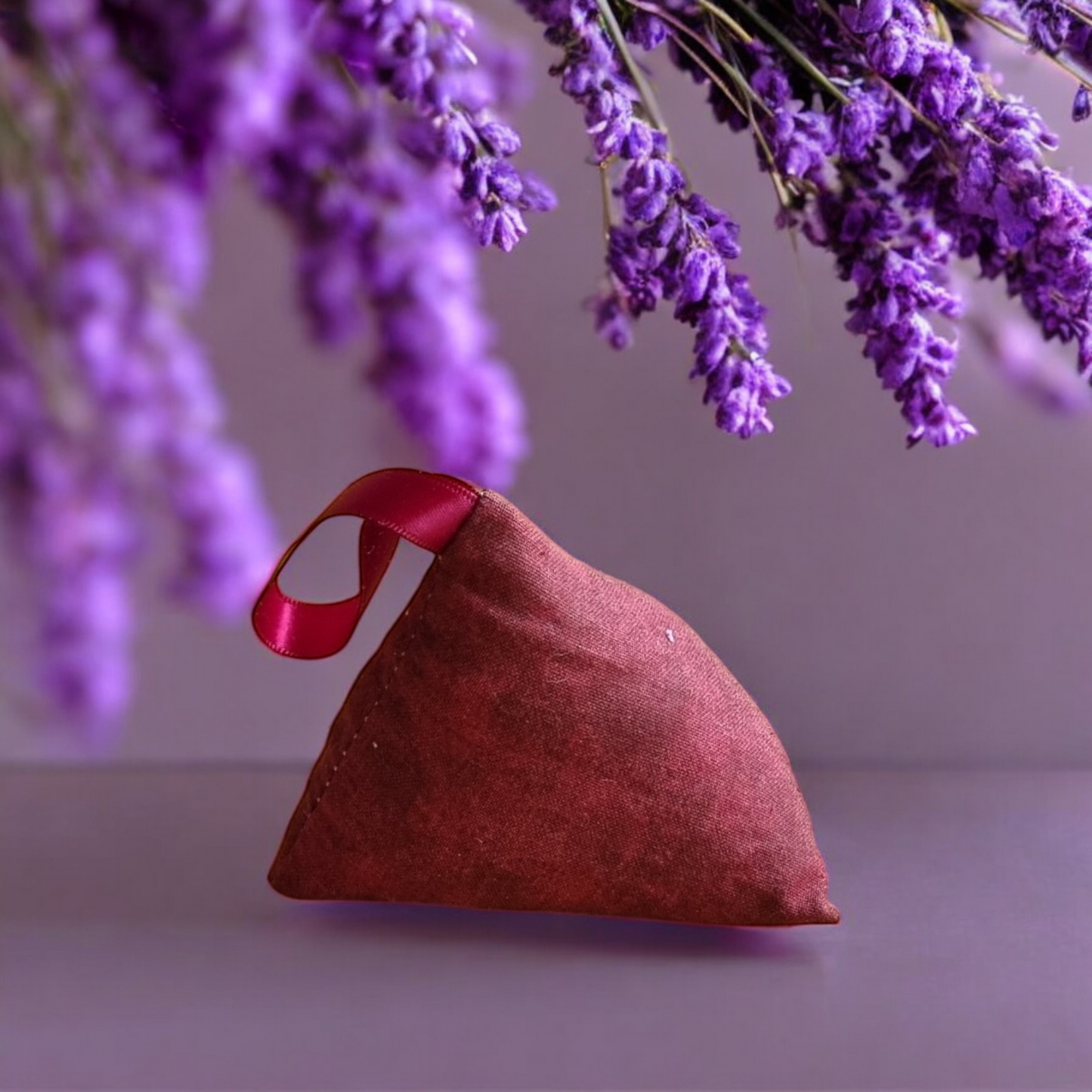 Lavender Dried Flower Sachets Bag - Pyramid