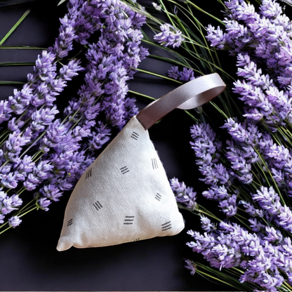 Lavender Dried Flower Sachets Bag - Pyramid