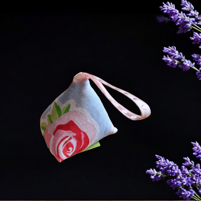 Lavender Dried Flower Sachets Bag - Pyramid