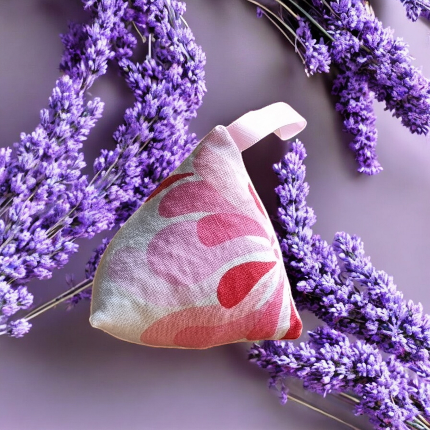 Lavender Dried Flower Sachets Bag - Pyramid