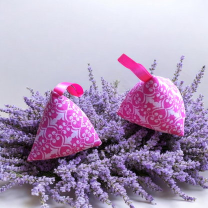 Lavender Dried Flower Sachets Bag - Pyramid