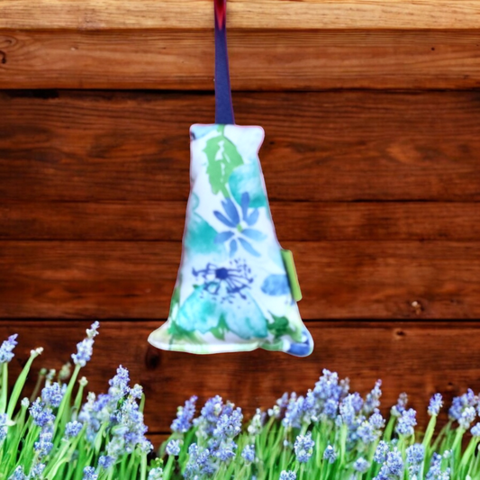 Lavender Hanging Sachet - Watercolour Floral