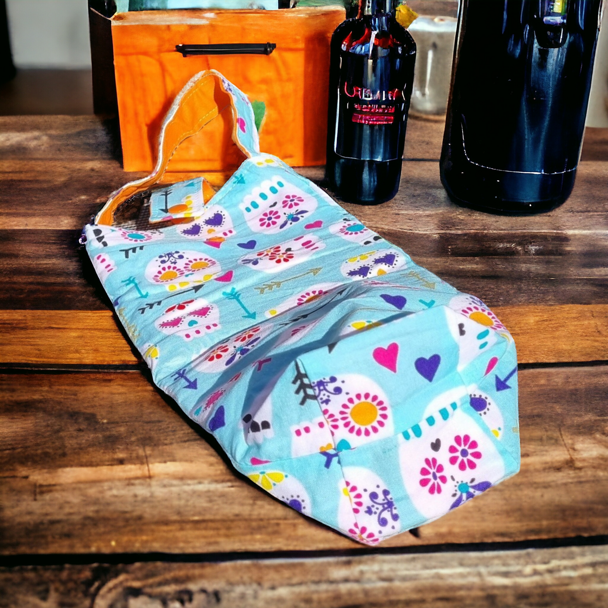 Bottle (gift) bag - Foldable & Reusable