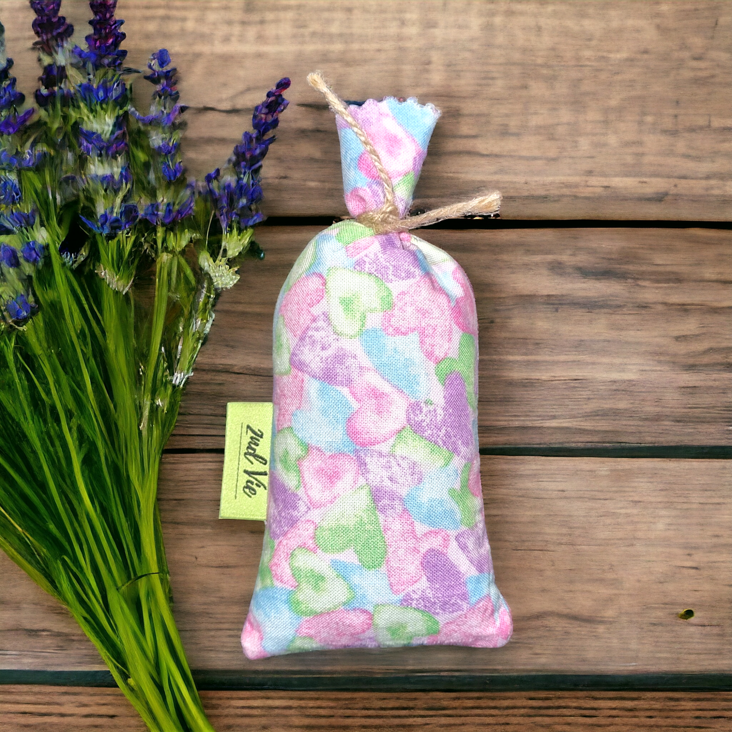 Lavender Dried Flowers Satchels Bag