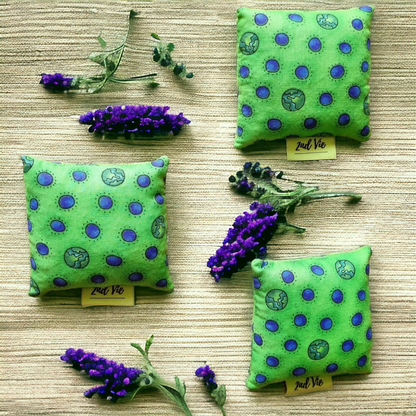 Lavender Scented Freshener Satchels Bag - Square